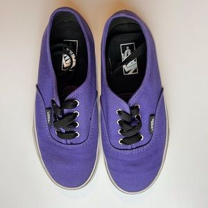 Vans purple Kids size US 13.5